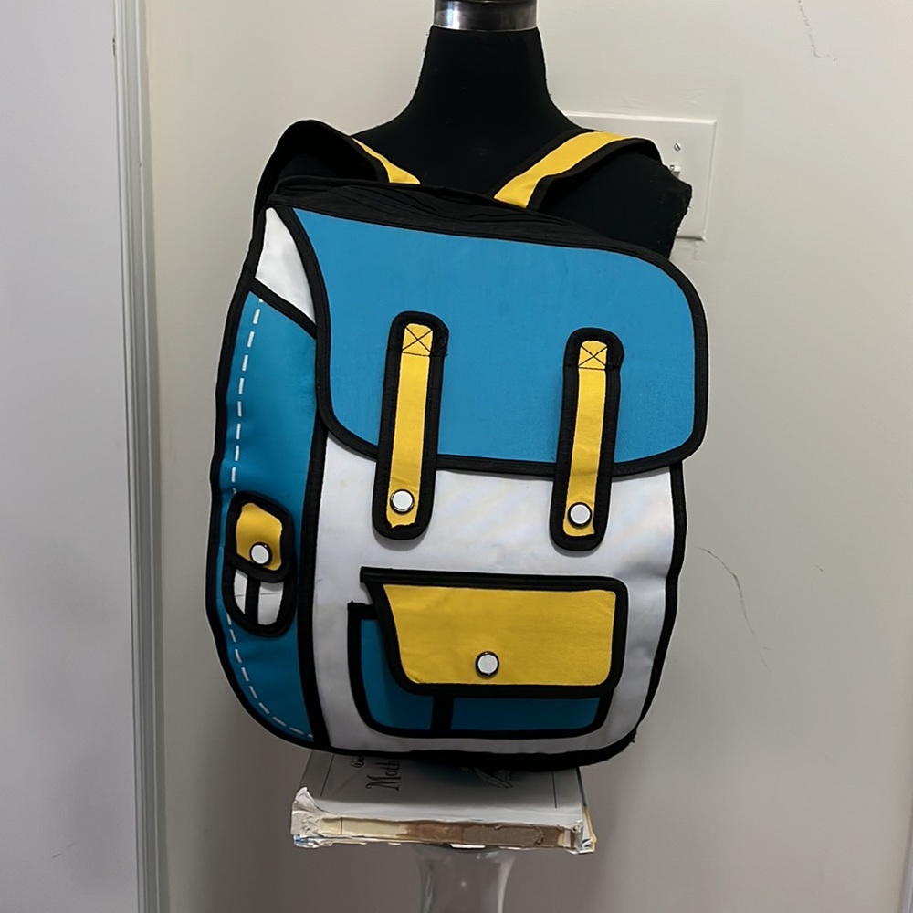 Unique Comic Cartoon Backpack - Picture 4 of 13